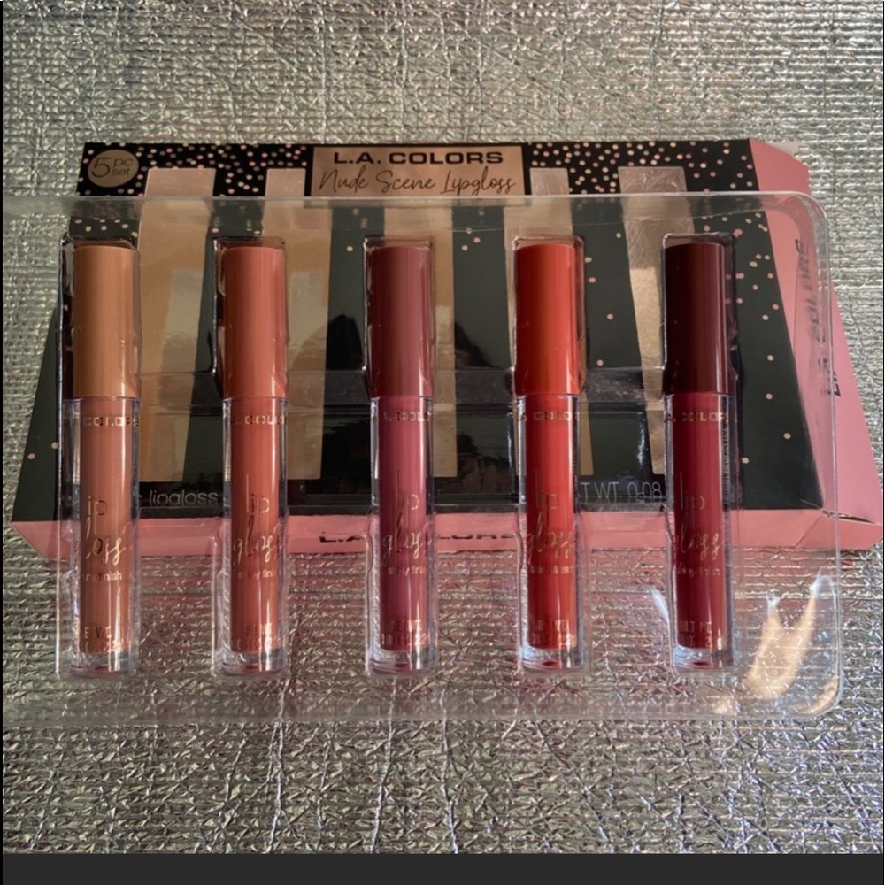 NWOT LA COLORS NUDE LIPGLOSS. Sealed box.